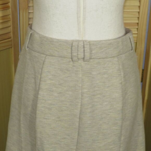 OGL FuzzLuxe Soft Cozy Wool Blend High Waisted Umbrella Hem Midi Skirt PETITE S - Picture 3 of 9